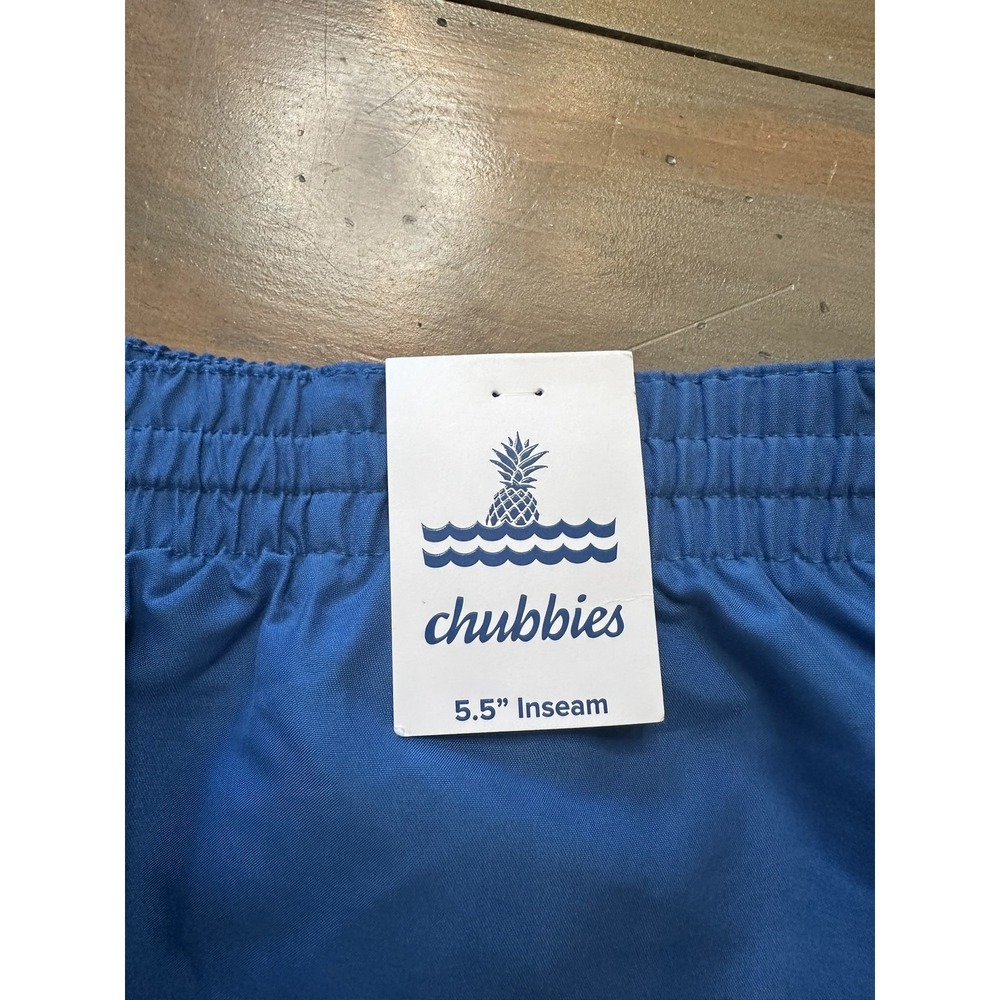 Chubbies Swim Trunks Shorts‎ Mens 2XL 5.5 Inseam Mesh Lined Drawstring USA - Picture 2 of 6
